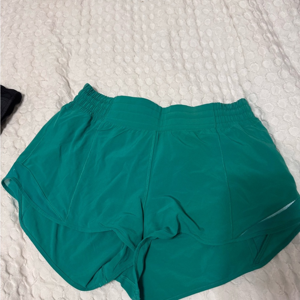 Lululemon Athletica Green Athletic Shorts